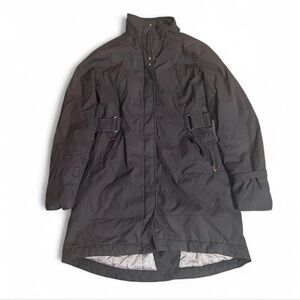 Lululemon Athletica charcoal trench Jacket